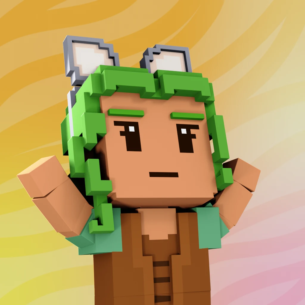Pirate #5722 voxel render