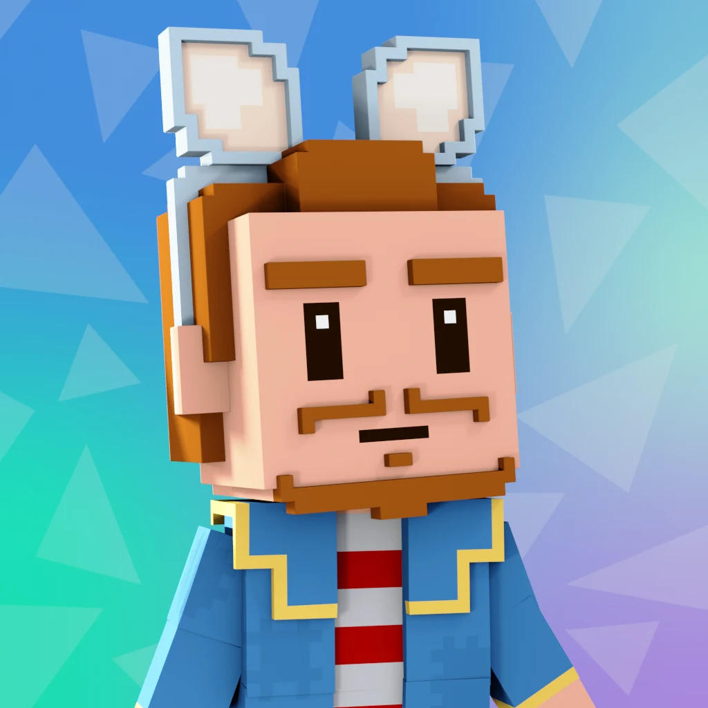 Pirate #5724 voxel render