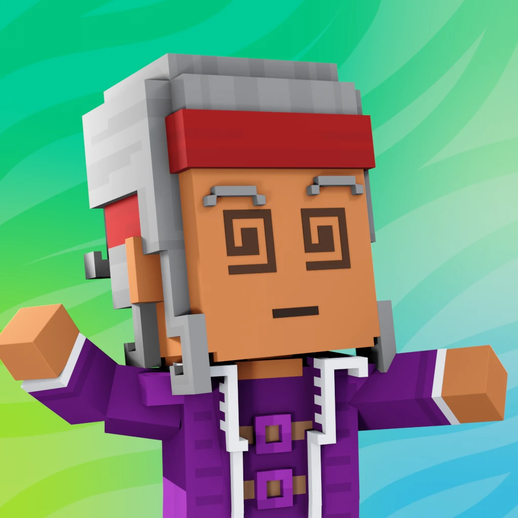 Pirate #5725 voxel render