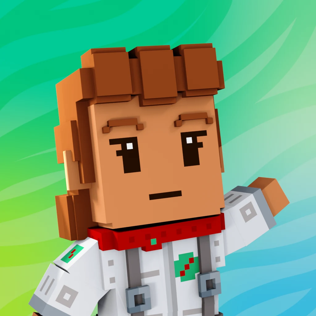 Pirate #5726 voxel render