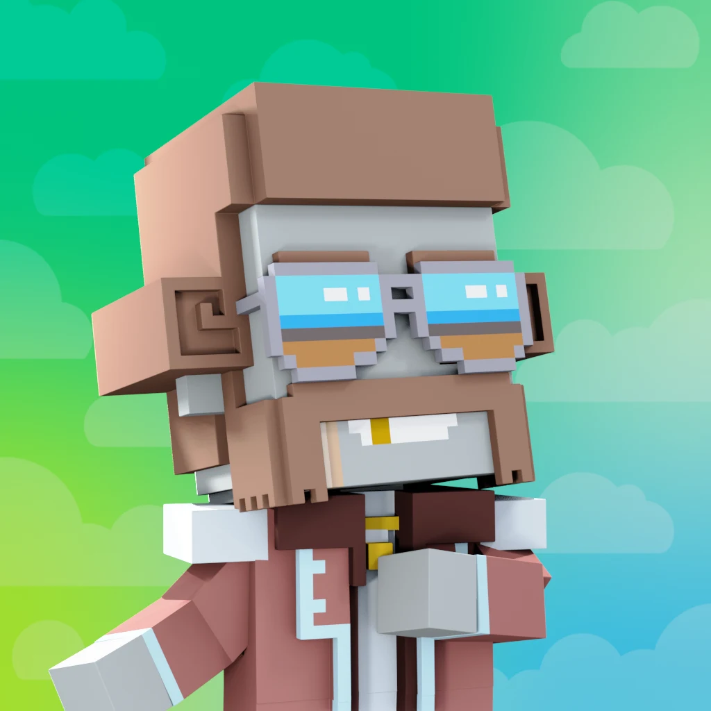 Pirate #5730 voxel render