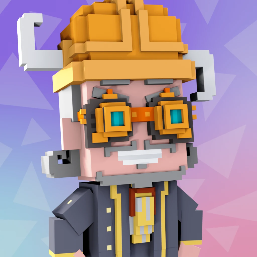Pirate #5732 voxel render