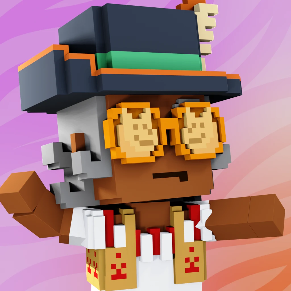 Pirate #5733 voxel render