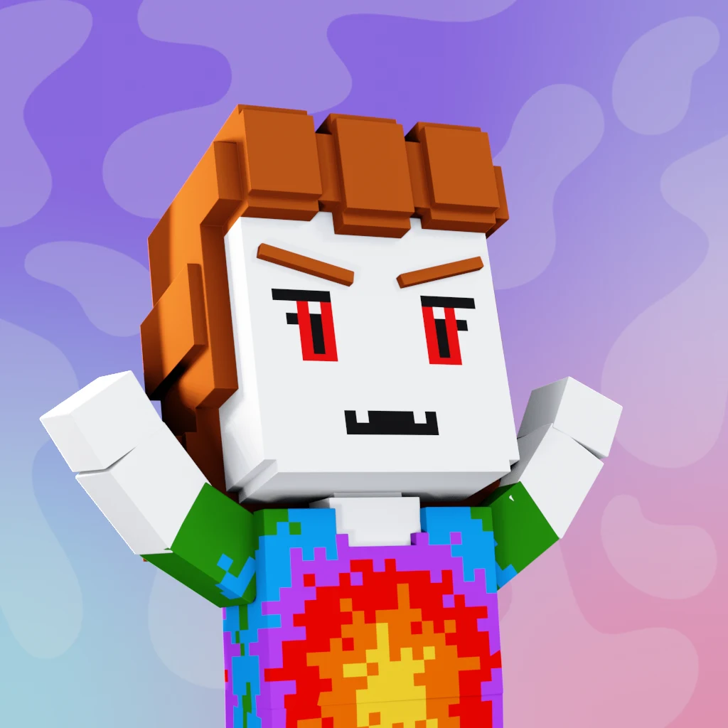 Pirate #5735 voxel render
