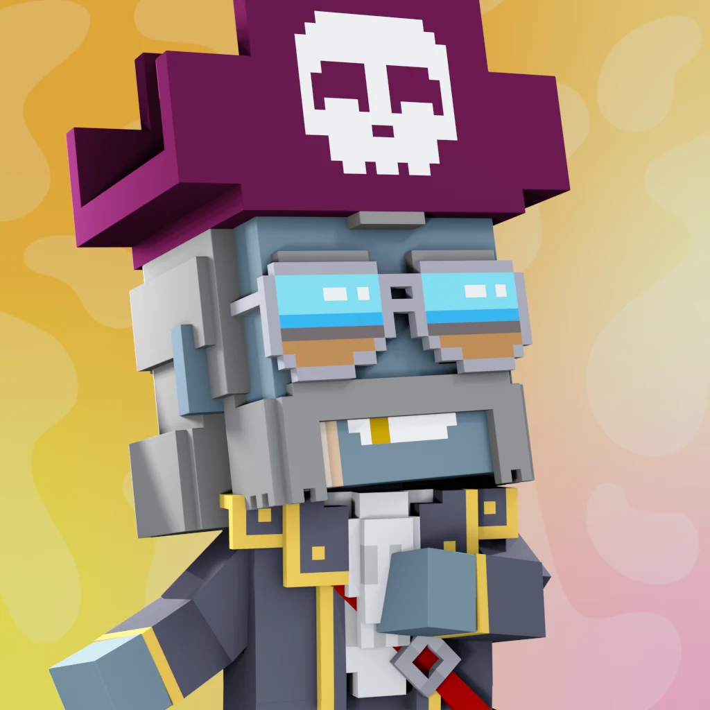 Pirate #5738 voxel render
