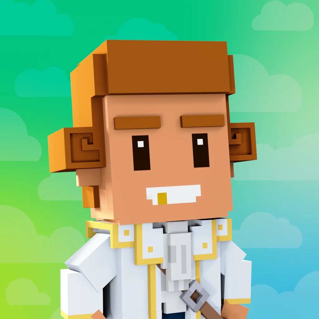 Pirate #5739 voxel render