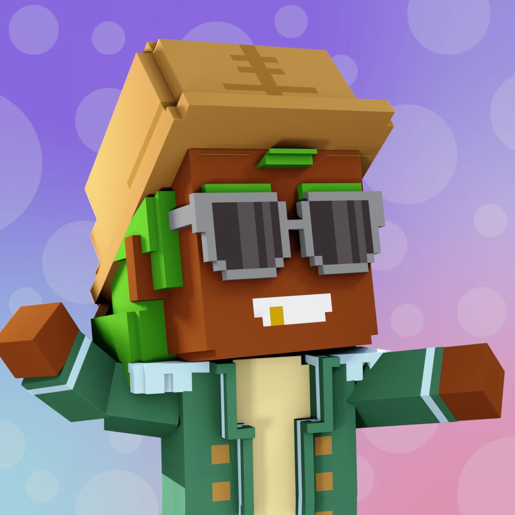 Pirate #5740 voxel render
