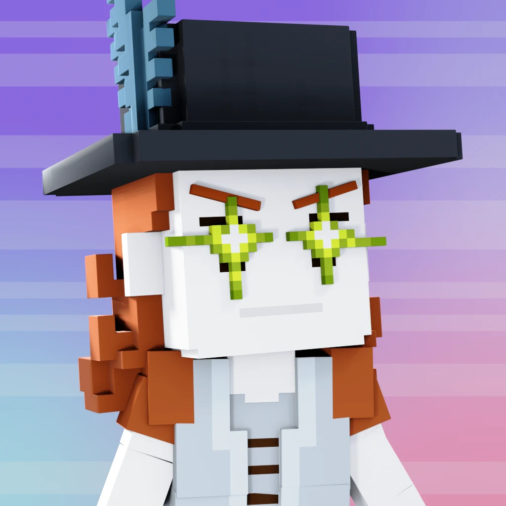 Pirate #5741 voxel render