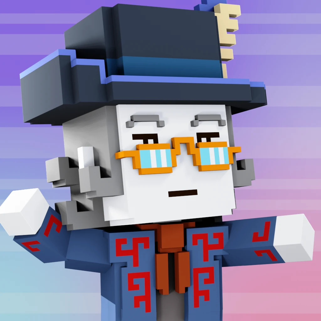 Pirate #5742 voxel render