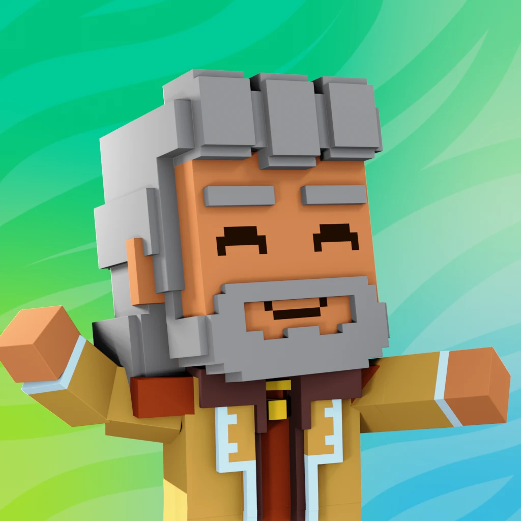 Pirate #5743 voxel render