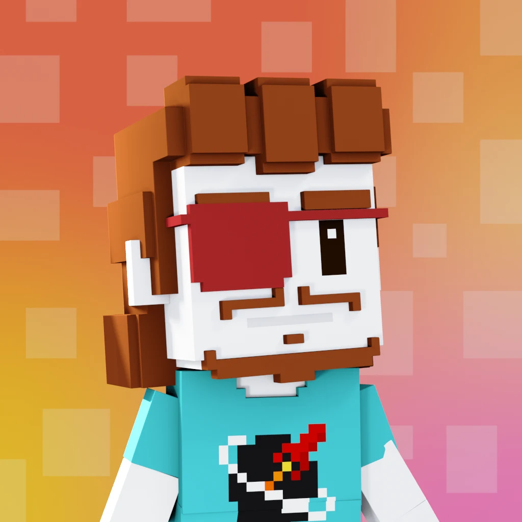 Pirate #5749 voxel render