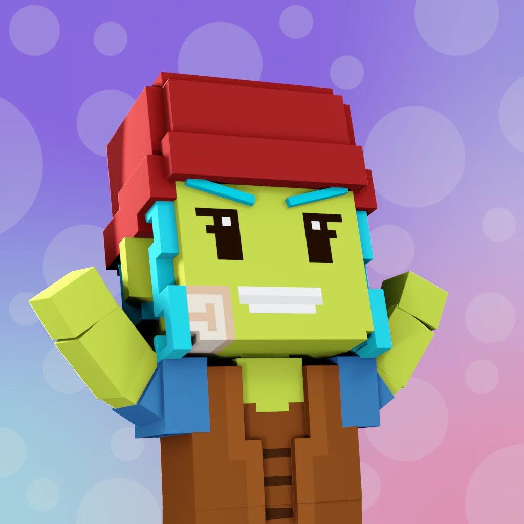 Pirate #5750 voxel render