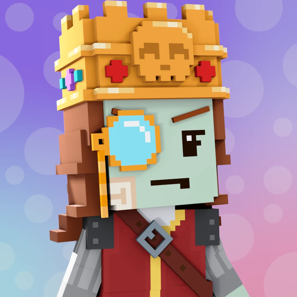 Pirate #5751 voxel render