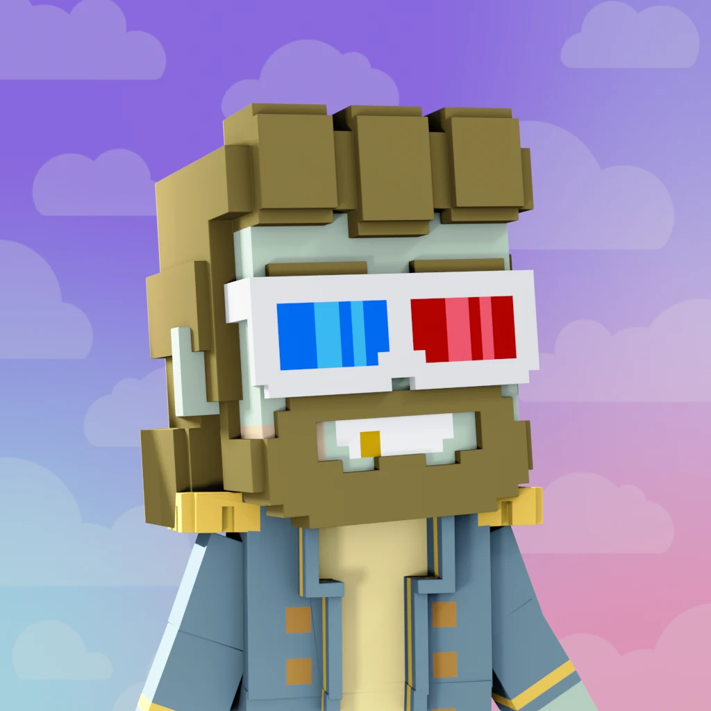 Pirate #5752 voxel render