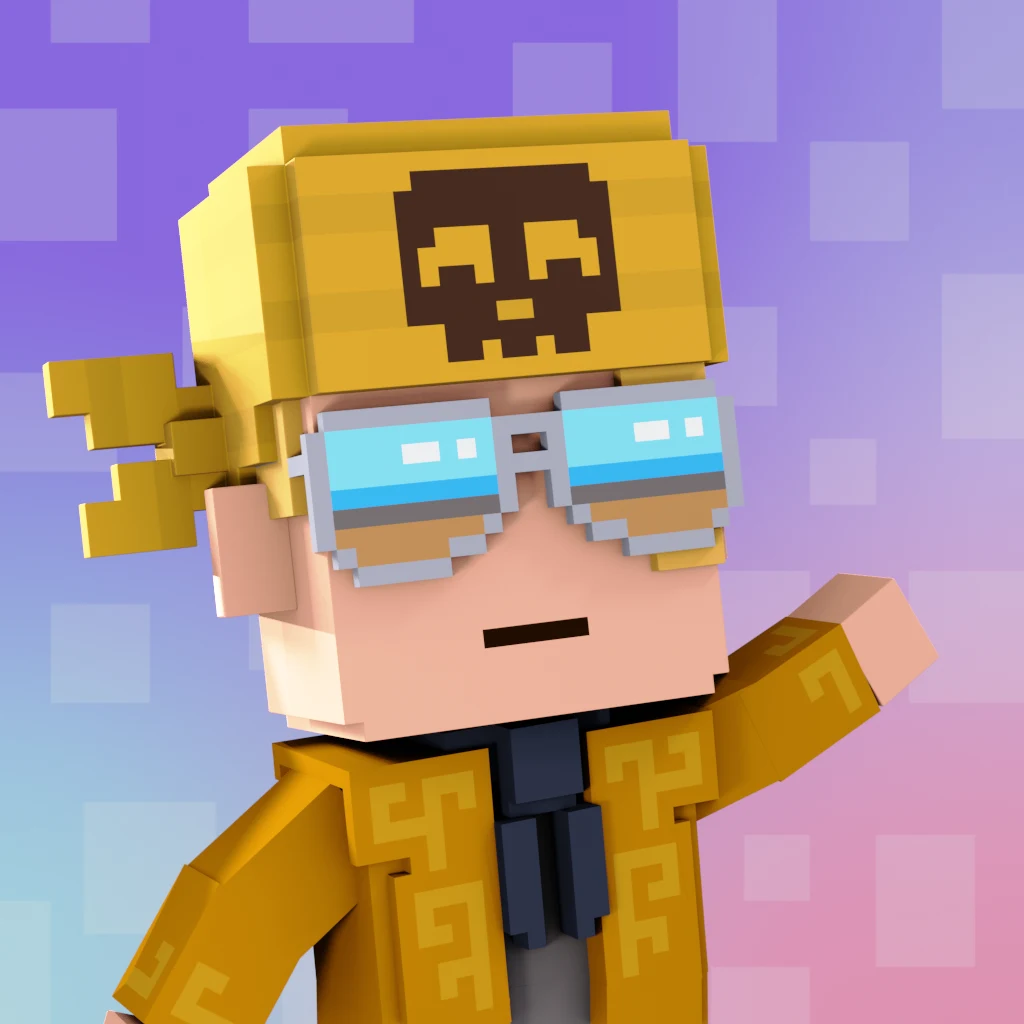 Pirate #5757 voxel render