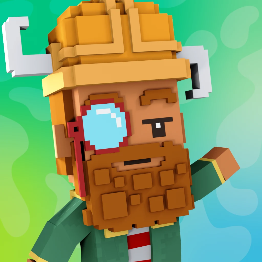 Pirate #5758 voxel render