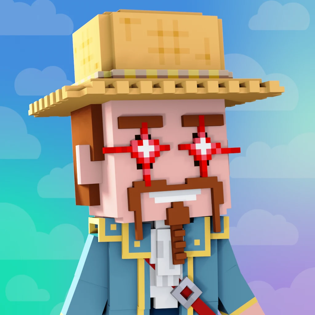 Pirate #5760 voxel render