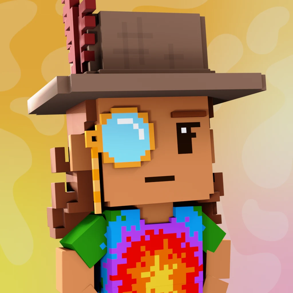 Pirate #5761 voxel render