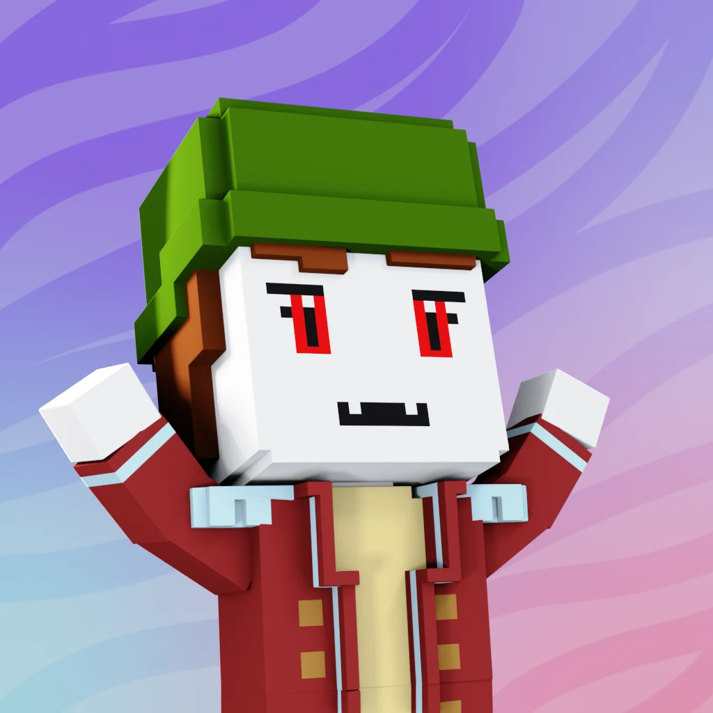 Pirate #5762 voxel render