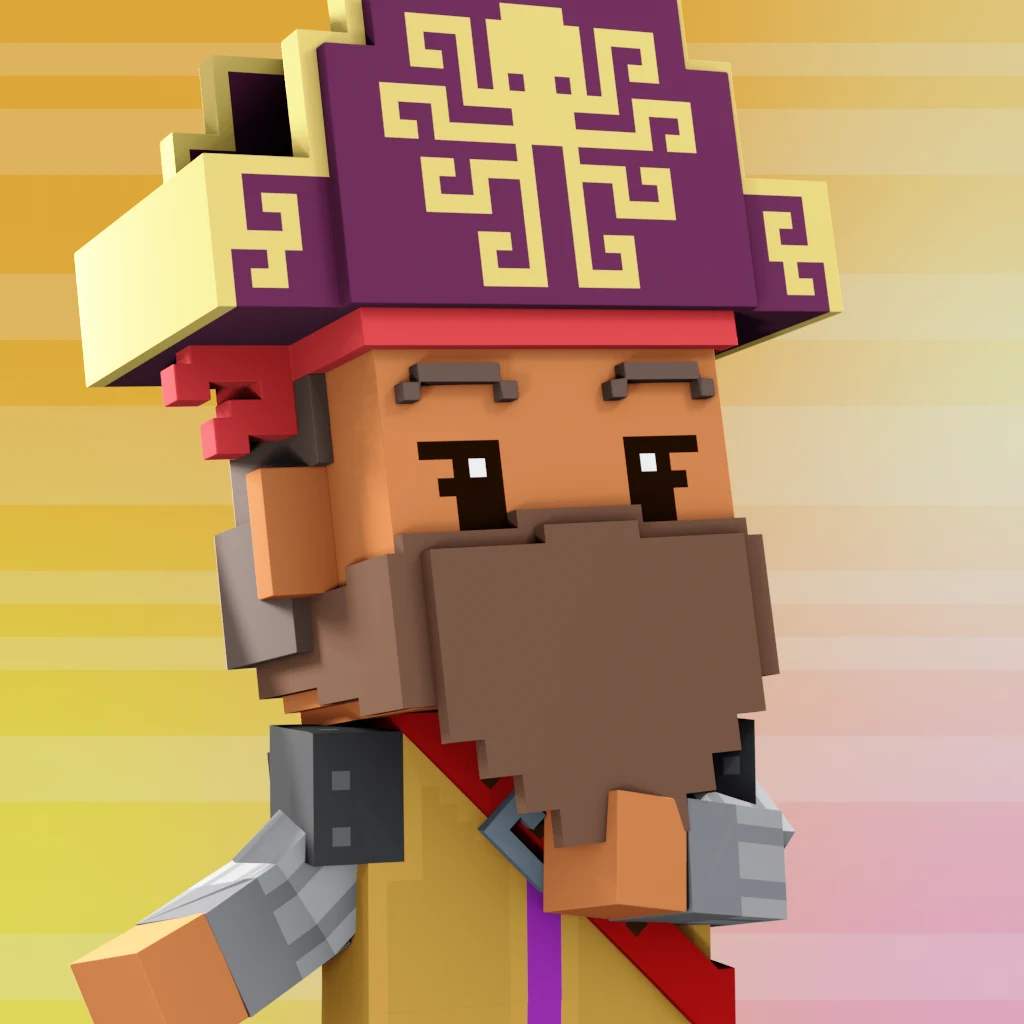 Pirate #5764 voxel render