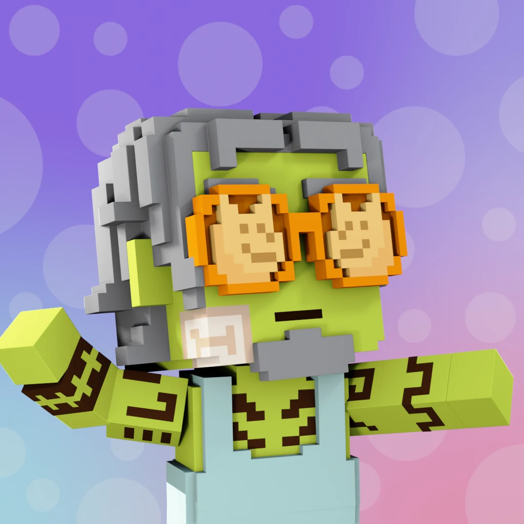 Pirate #5765 voxel render