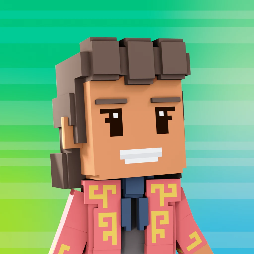 Pirate #5767 voxel render