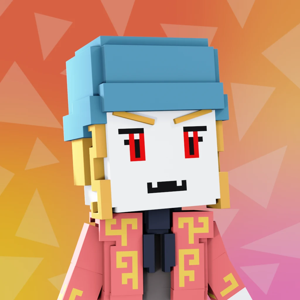 Pirate #5772 voxel render