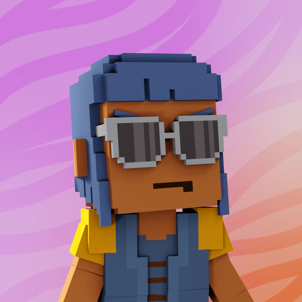 Pirate #5776 voxel render