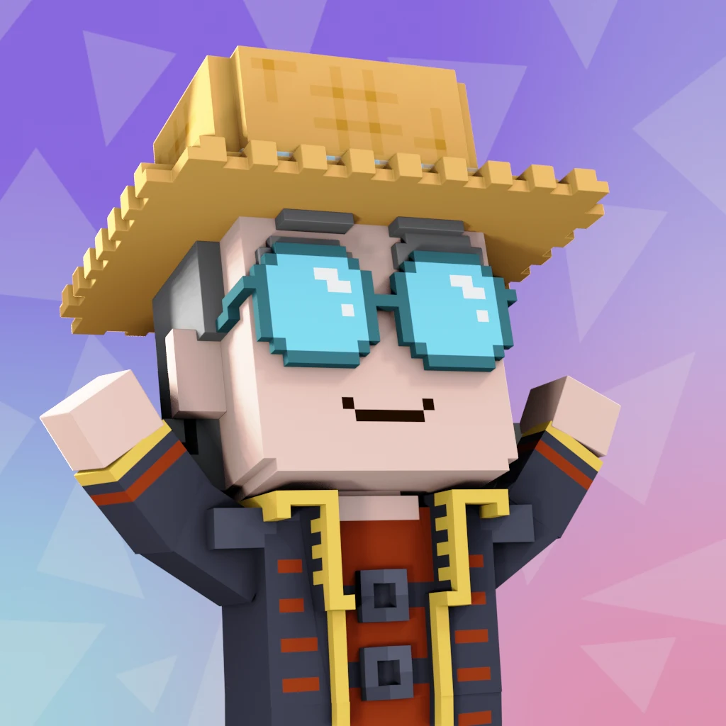 Pirate #5784 voxel render