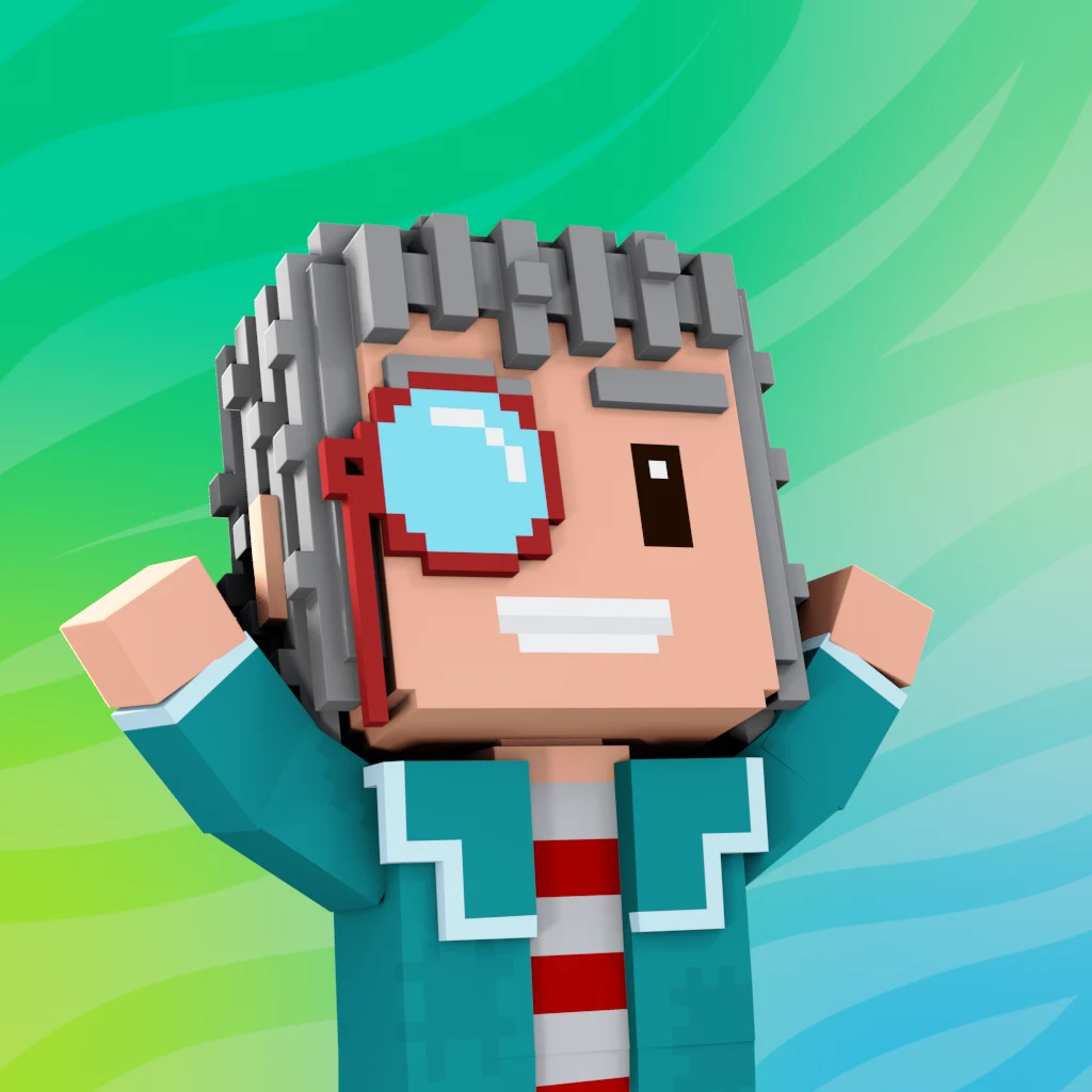 Pirate #5785 voxel render