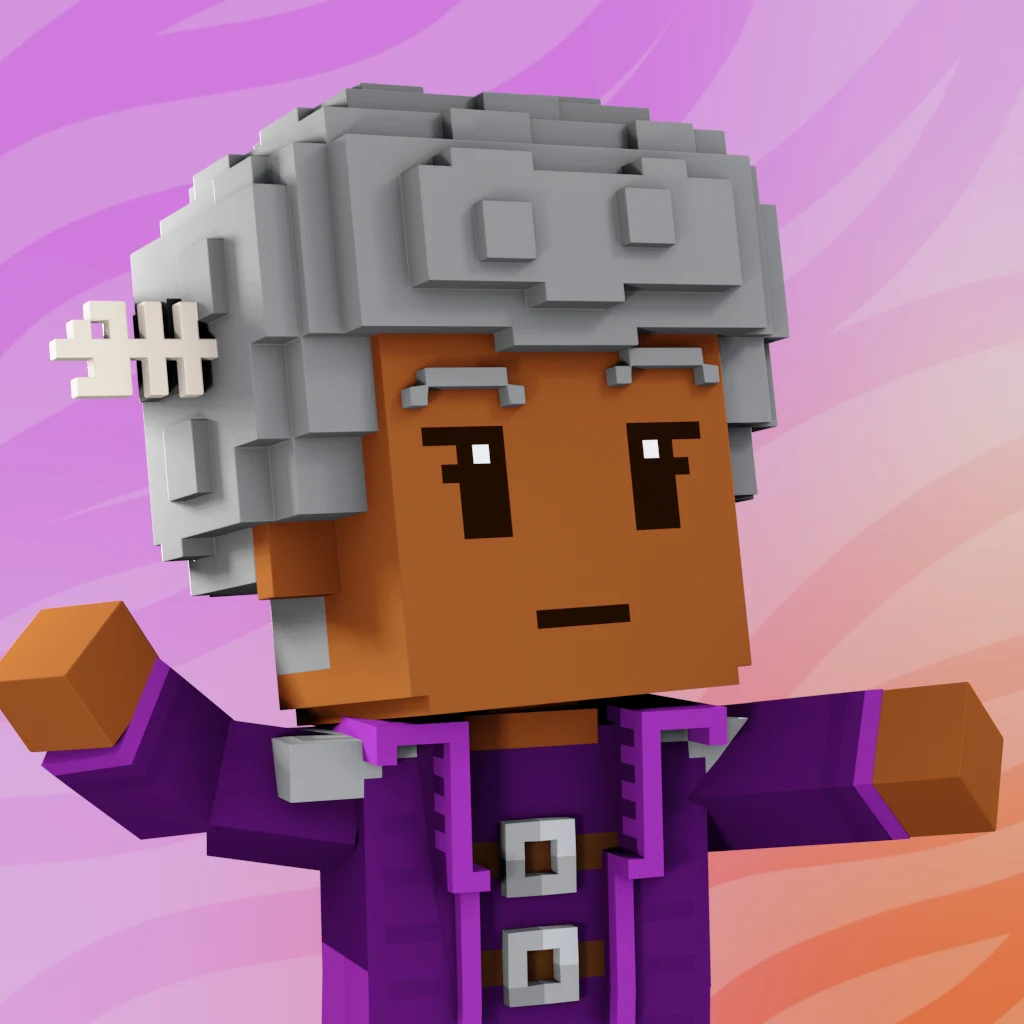 Pirate #5787 voxel render