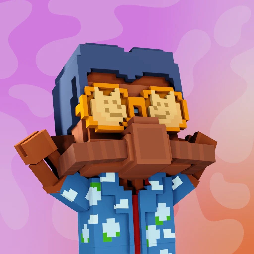 Pirate #5788 voxel render