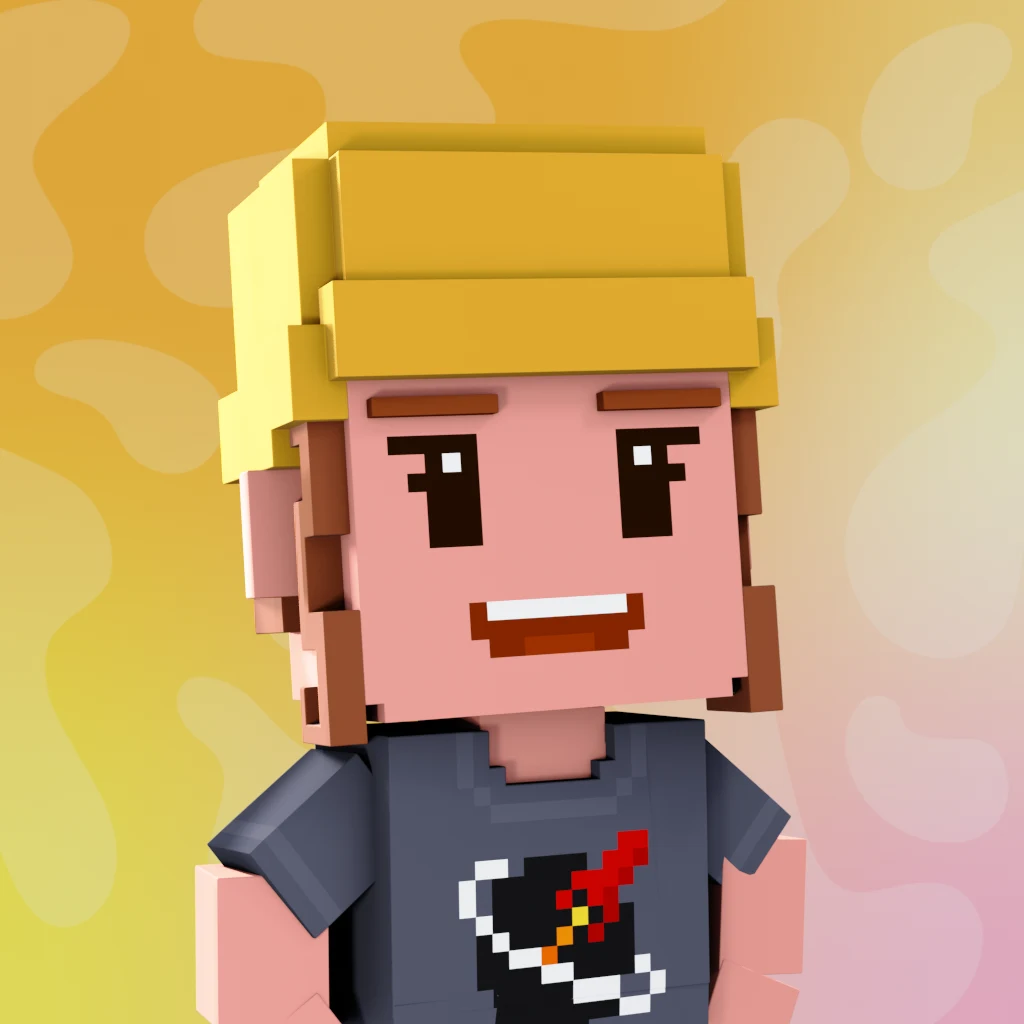 Pirate #5790 voxel render
