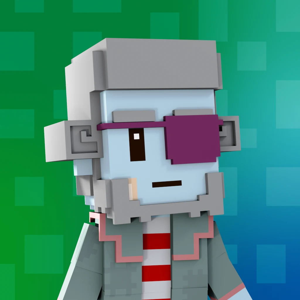 Pirate #5794 voxel render