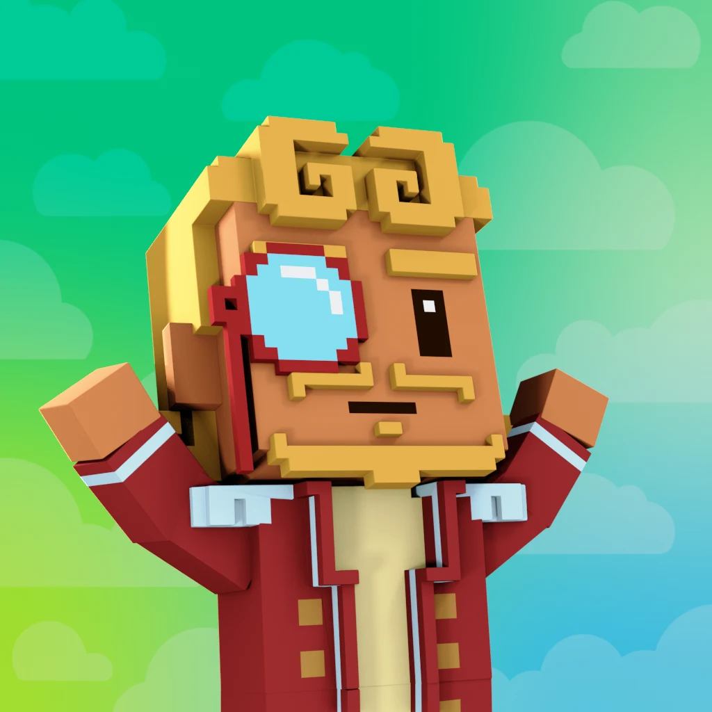 Pirate #5795 voxel render