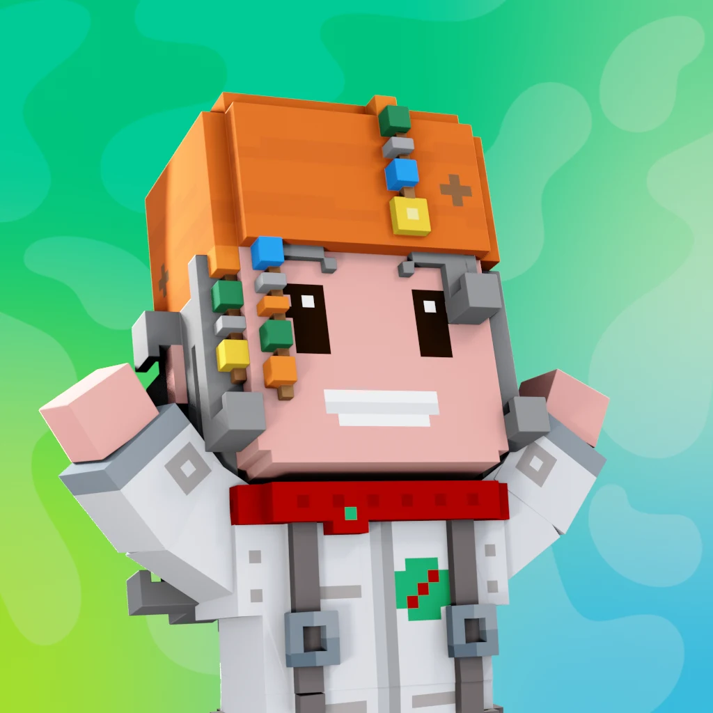 Pirate #5799 voxel render