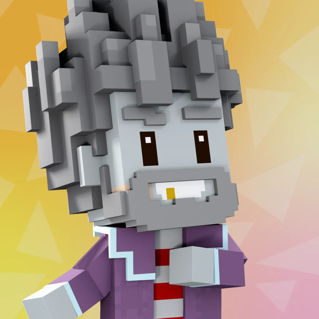 Pirate #5801 voxel render