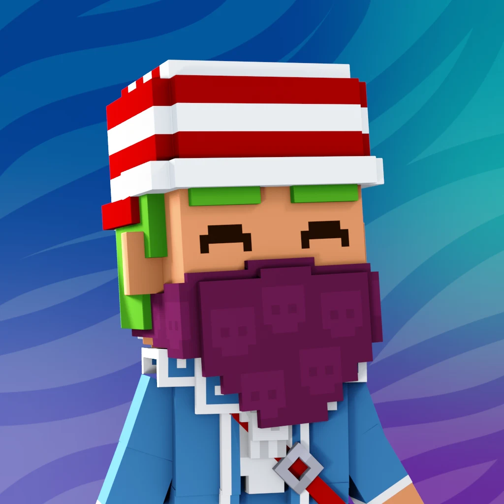 Pirate #5804 voxel render