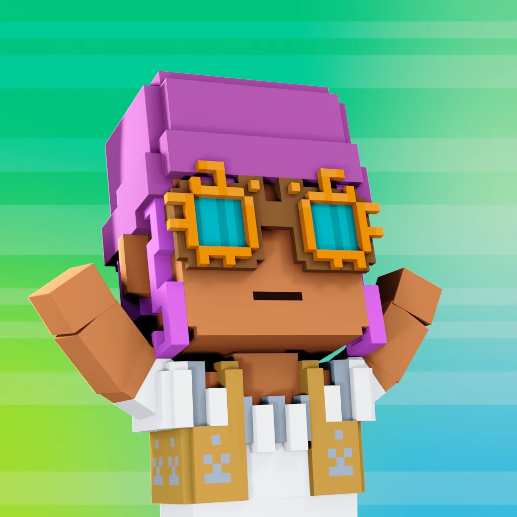 Pirate #5815 voxel render