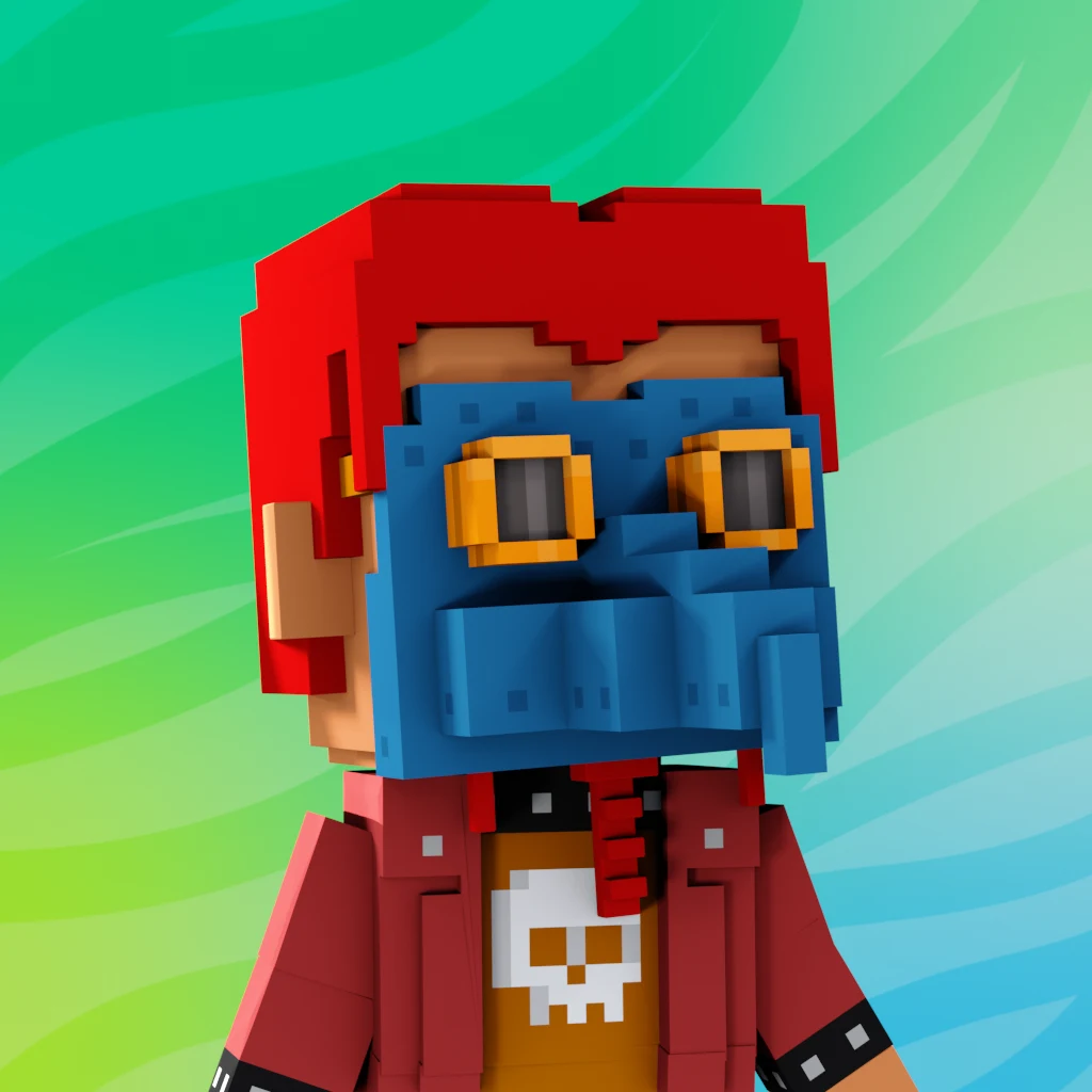 Pirate #5816 voxel render
