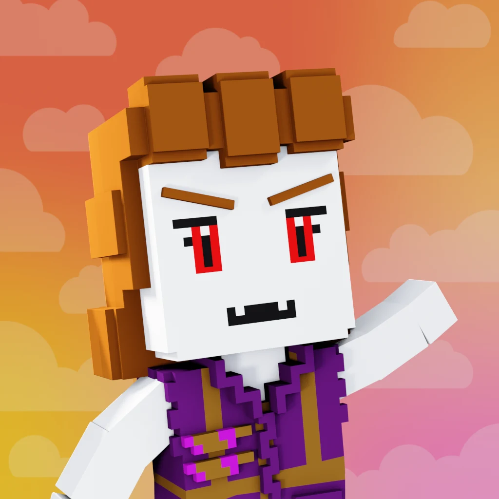 Pirate #5819 voxel render