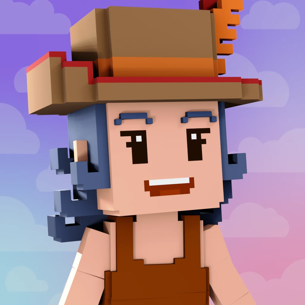Pirate #5821 voxel render