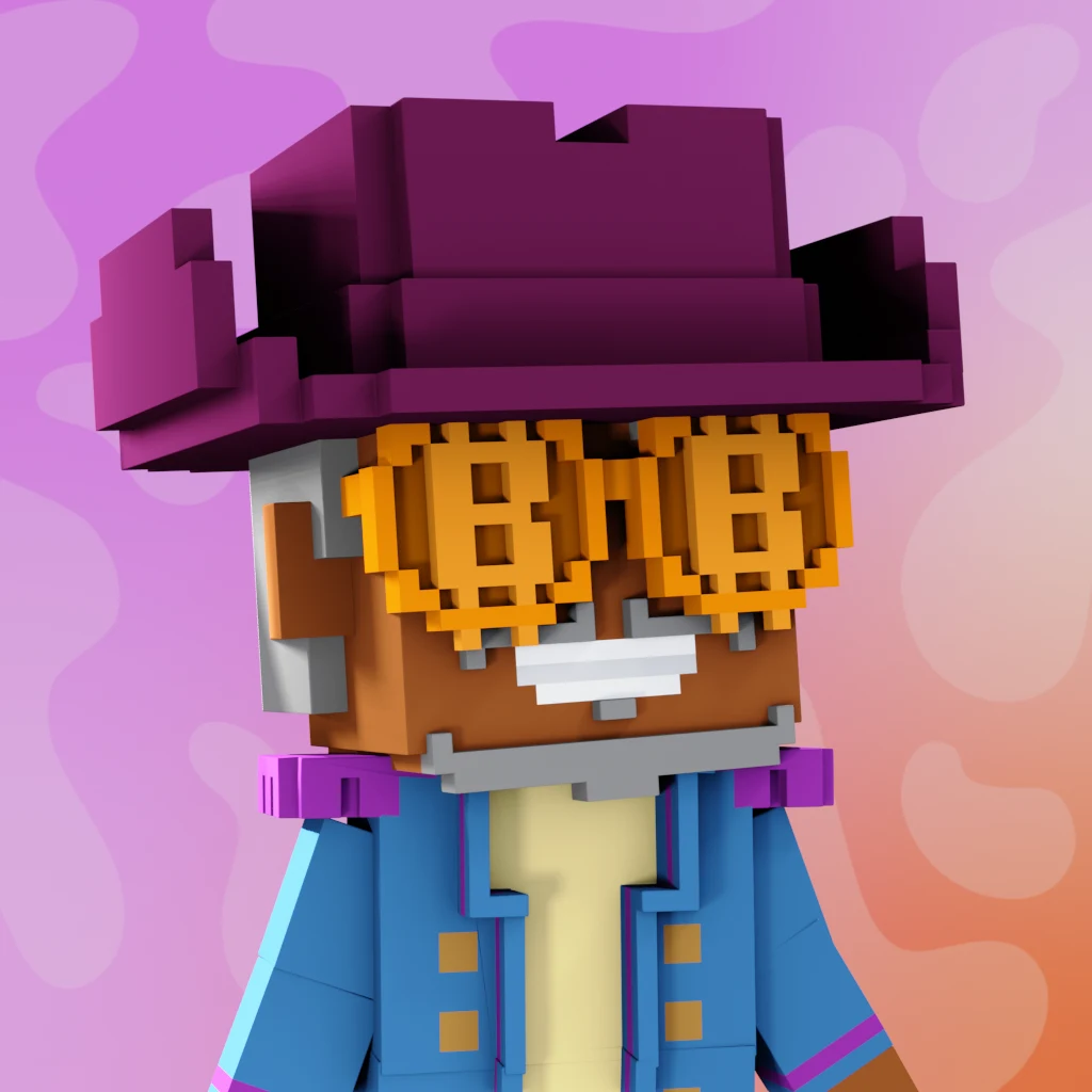 Pirate #5824 voxel render