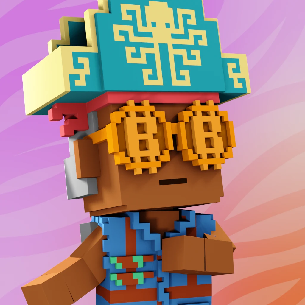 Pirate #5830 voxel render