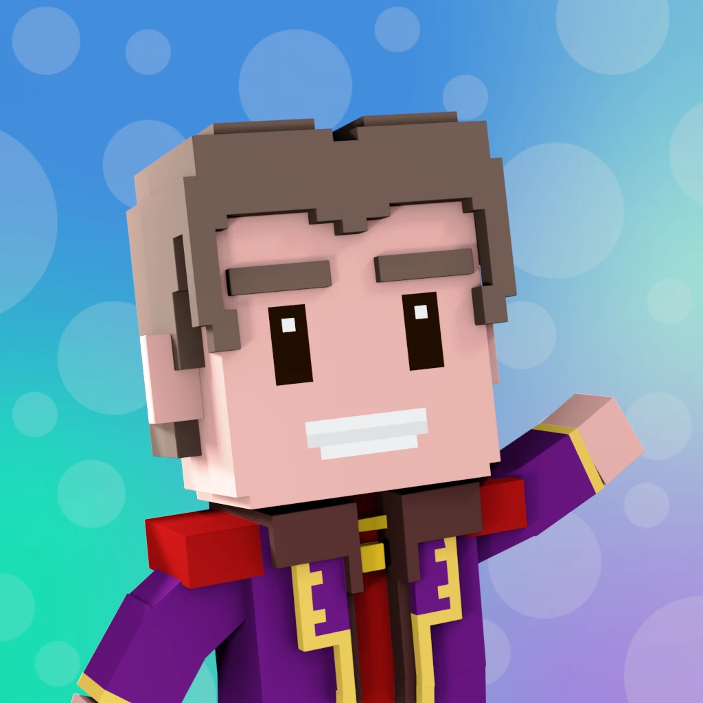 Pirate #5836 voxel render