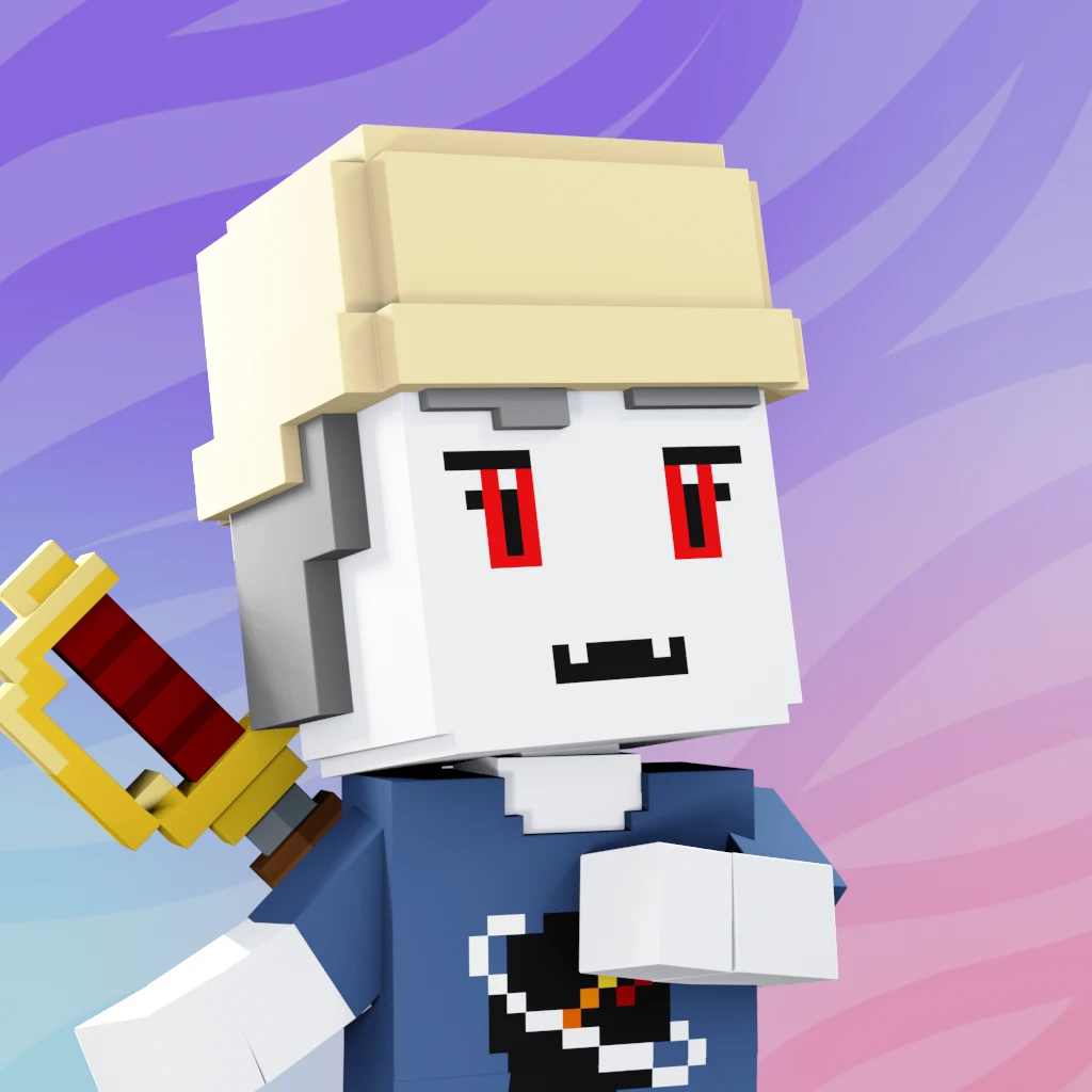 Pirate #5844 voxel render