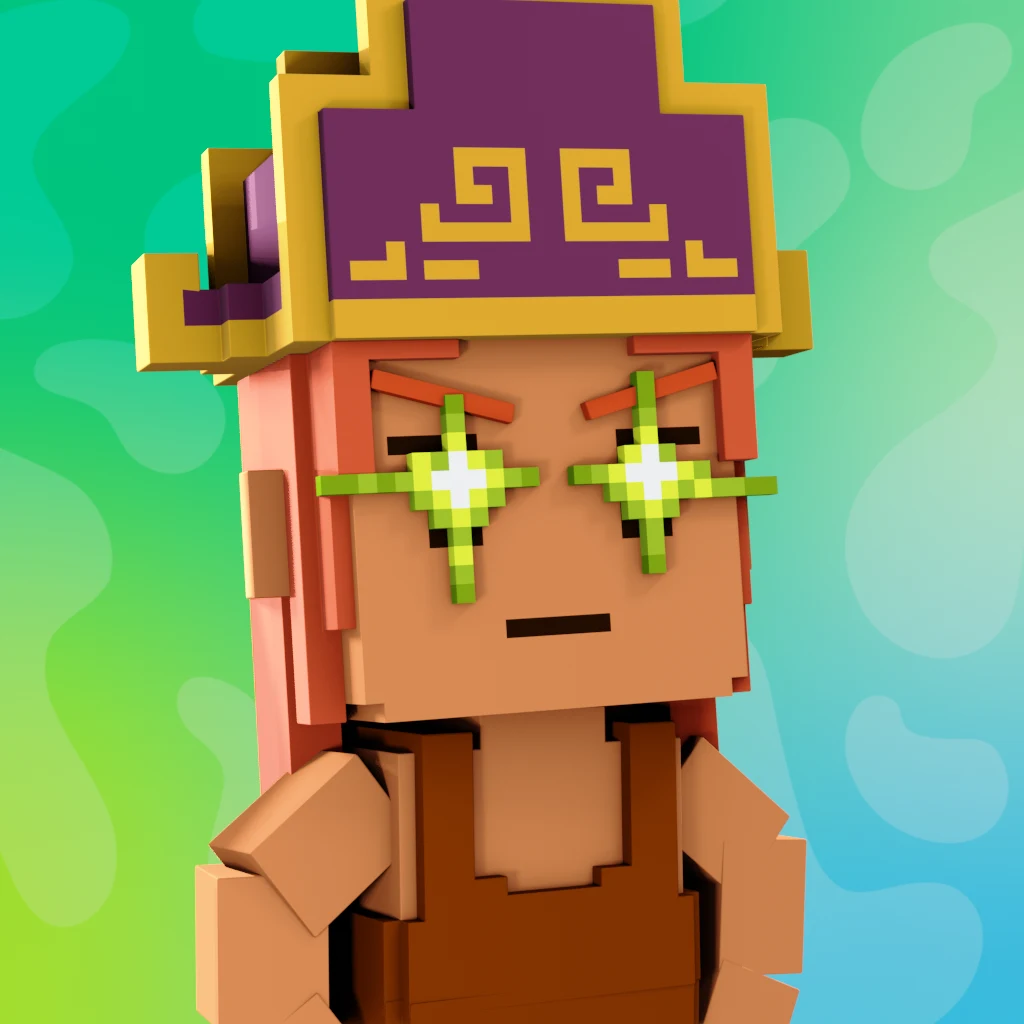 Pirate #5847 voxel render
