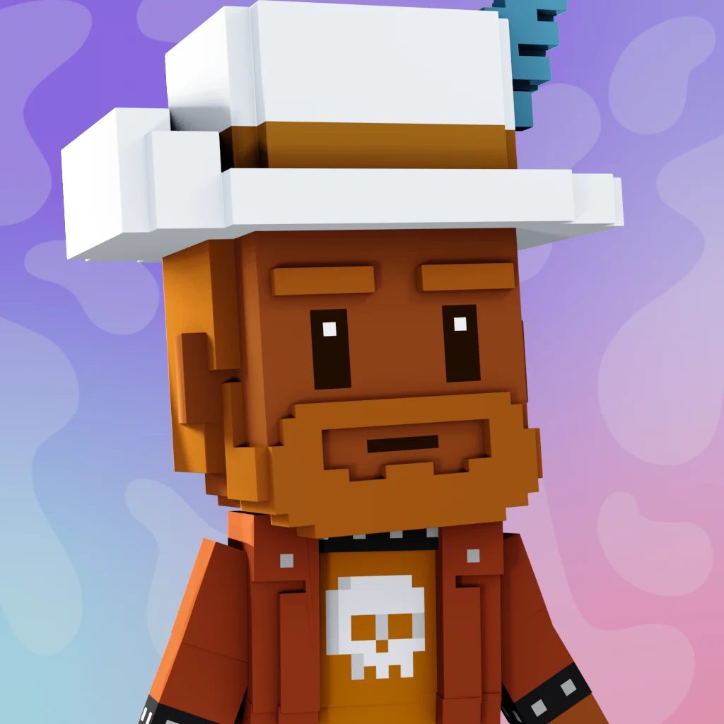 Pirate #5849 voxel render