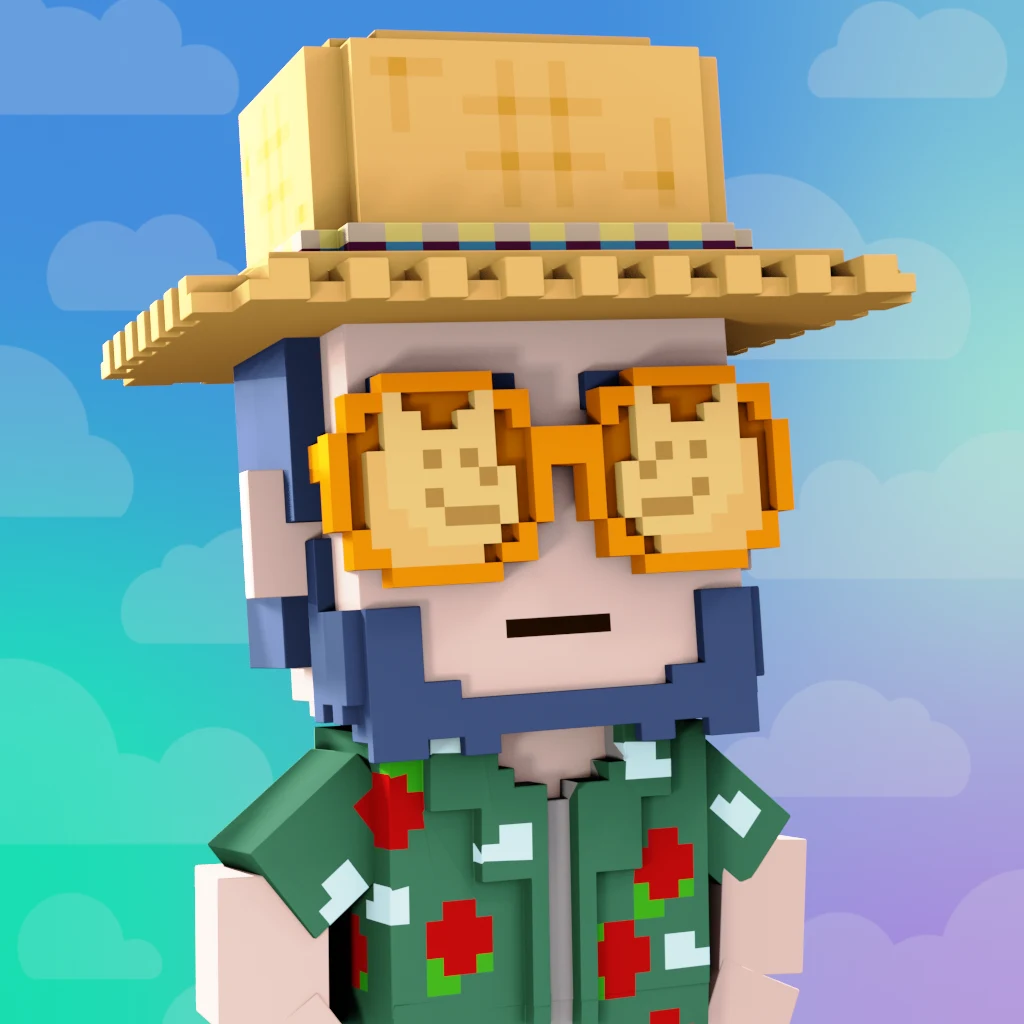 Pirate #5854 voxel render