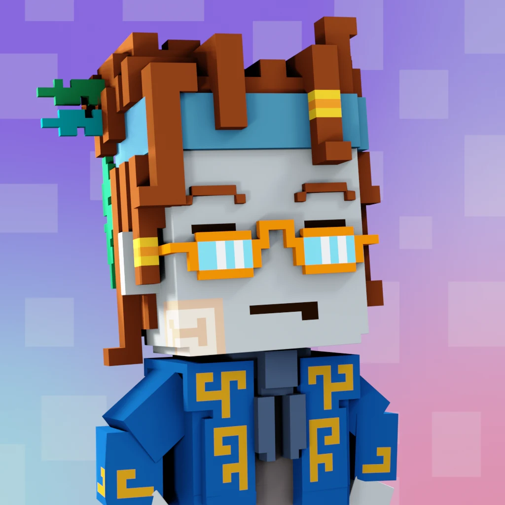 Pirate #5861 voxel render
